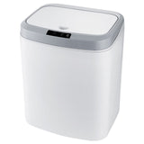 White Color Smart Sensing Trash Can 16L Capacity Infrared Automatic Motion Sensor Bathroom Trash Can In Australia - Darrahopens