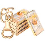 36pcs Bottle Opener Zinc Alloy Exquisite Rose Gold Bottle Opener Set for 65 Years Old Birthday Party In Australia - Darrahopens