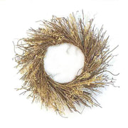 45cm Grass Wreath Autumn Front Door Wreath Handmade Perfect Decoration for Home Party Farmhouse Type 7