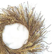 45cm Grass Wreath Autumn Front Door Wreath Handmade Perfect Decoration for Home Party Farmhouse Type 7