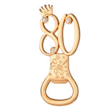 Birthday Number 80 Bottle Opener Alloy Party Favors Beer Bottle Opener for Birthday Wedding Anniversary In Australia - Darrahopens