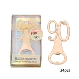 24Pcs 90 Digital Bottle Opener Number 90th Birthday Bottle Opener for Home Hotel Party Wedding Use In Australia - Darrahopens