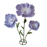 Artificial Flowers Decorative 3 Stems False Flowers for Wedding Birthday Party Photography Shop Light Purple In Australia - Darrahopens