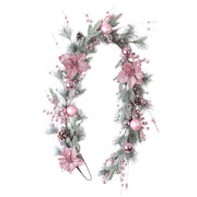 Artificial Xmas Decor Flower and Pine Needles Artificial Xmas Hanging Decor for Home Rattan In Australia - Darrahopens