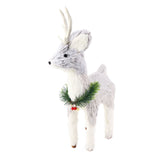 Xmas Deer Decoration Exquisite Cute Desktop Holiday Simulation Elk Figurine for Show Window Decoration In Australia - Darrahopens