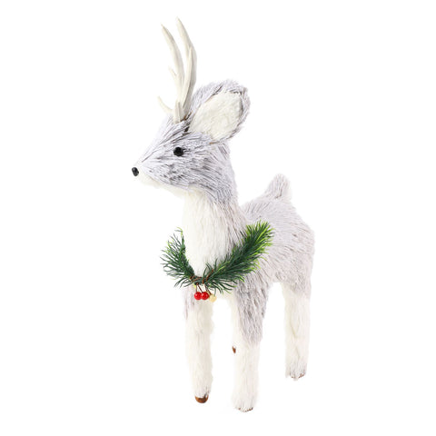 Xmas Deer Decoration Exquisite Cute Desktop Holiday Simulation Elk Figurine for Show Window Decoration In Australia - Darrahopens