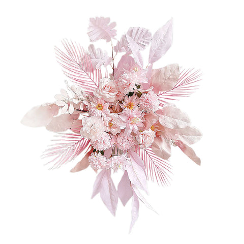 Artificial Wedding Floral Swag Simulation Decorative Wedding Background Hanging Flower Pink In Australia - Darrahopens