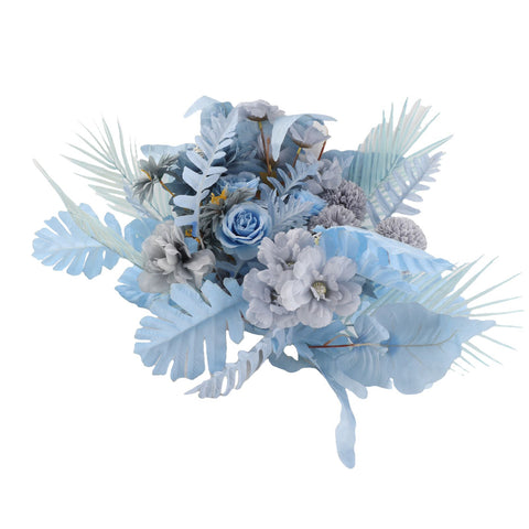 Artificial Wedding Floral Swag Simulation Decorative Wedding Background Hanging Flower Blue In Australia - Darrahopens