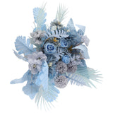 Artificial Wedding Floral Swag Simulation Decorative Wedding Background Hanging Flower Blue In Australia - Darrahopens