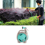 Hose Cart Water Pipe Reel Rack with High Pressure Garden Hose Sprayer Watering Accessories