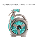 Hose Cart Water Pipe Reel Rack with High Pressure Garden Hose Sprayer Watering Accessories