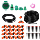 20m Garden Irrigation Timer Controller with 8-Holes Dripper Drip Irrigation Watering Kit In Australia - Darrahopens