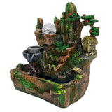Distinctive Desktop Water Fountain Simulation Rockery Landscape Ornament with Atomizing EffectEU Plug 220V In Australia - Darrahopens