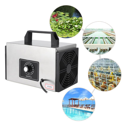 20g Timing Switch Ozonizer Machine Ozone Generator Air Purifier for Home Greenhouse UseUK Plug 220V In Australia - Darrahopens