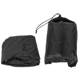 420D Silver Coating Oxford Cloth Waterproof UV Protection Boat Yacht Cover 530x290cmBlack In Australia - Darrahopens