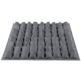 Indoor Outdoor 72 Pockets Garden Vertical Wall Hanging Planter Plant Growing Bags Gray In Australia - Darrahopens