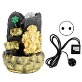 Desktop Water Fountain Ganesha Elephant Statue Buddha Decoration Home Ornament with Light Ball Decor In Australia - Darrahopens