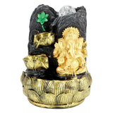 Desktop Water Fountain Ganesha Elephant Statue Buddha Decoration Home Ornament with Light Ball Decor In Australia - Darrahopens