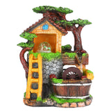 Desktop Fountain Decoration Indoor Simulation Resin Rockery Fake Tree Feng Shui Landscape Table Ornaments In Australia - Darrahopens