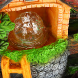 Desktop Fountain Decoration Indoor Simulation Resin Rockery Fake Tree Feng Shui Landscape Table Ornaments