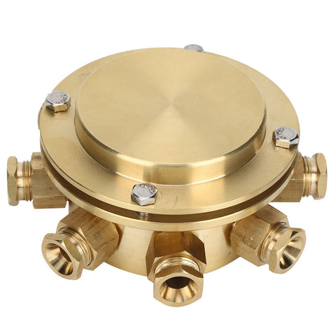 8‑Hole Waterproof Underwater Junction Box Accessories Supplies for Outdoor Equipment Light In Australia - Darrahopens