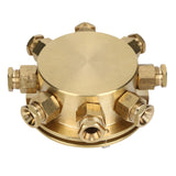8‑Hole Waterproof Underwater Junction Box Accessories Supplies for Outdoor Equipment Light