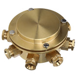 8‑Hole Waterproof Underwater Junction Box Accessories Supplies for Outdoor Equipment Light