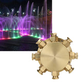 8‑Hole Waterproof Underwater Junction Box Accessories Supplies for Outdoor Equipment Light
