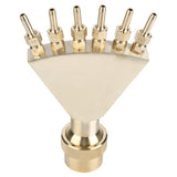 1.5in DN40 Adjustable Fountain Nozzle Spray Nozzle Head for Garden Swimming Pool SPA