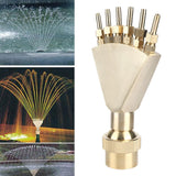 1.5in DN40 Adjustable Fountain Nozzle Spray Nozzle Head for Garden Swimming Pool SPA