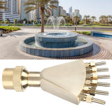 1.5in DN40 Adjustable Fountain Nozzle Spray Nozzle Head for Garden Swimming Pool SPA
