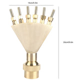 1.5in DN40 Adjustable Fountain Nozzle Spray Nozzle Head for Garden Swimming Pool SPA