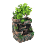 Resin Rockery Simulation Tree Flowing Water Tabletop Fountain Decoration In Australia - Darrahopens