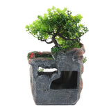 Resin Rockery Simulation Tree Flowing Water Tabletop Fountain Decoration
