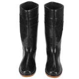 1 Pair Rainshoes Waterproof NonSlip Labor Rain Boot for Garden Farmland Livestock Husbandry(Black 42) In Australia - Darrahopens
