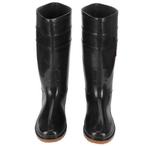 1 Pair Rainshoes Waterproof NonSlip Labor Rain Boot for Garden Farmland Livestock Husbandry(Black 42) In Australia - Darrahopens