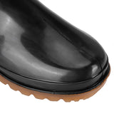1 Pair Rainshoes Waterproof NonSlip Labor Rain Boot for Garden Farmland Livestock Husbandry(Black 42)