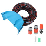 15M Garden Irrigation System Sprayer Hose Bracket Watering Kit Water Sprinkling System