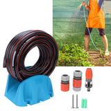 15M Garden Irrigation System Sprayer Hose Bracket Watering Kit Water Sprinkling System