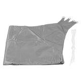 Quadrilateral Shade Sail Garden Sunshade Canopy Rainproof Sun Shade for Outdoor SummerGray 4x5m