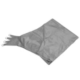 Quadrilateral Shade Sail Garden Sunshade Canopy Rainproof Sun Shade for Outdoor SummerGray 4x5m