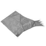 Quadrilateral Shade Sail Garden Sunshade Canopy Rainproof Sun Shade for Outdoor SummerGray 4x5m