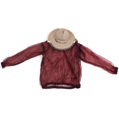 Beekeeping Protective Veil Jacket Clothes with Hat Bee Suit Beekeeper Supplies Accessory