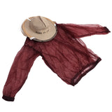 Beekeeping Protective Veil Jacket Clothes with Hat Bee Suit Beekeeper Supplies Accessory