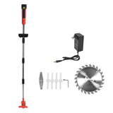 Electric Grass Trimmer Multifunction Retractable 650W Handheld Lawn Mower Kit Garden AccessoryUS 100‑240V
