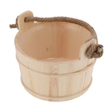 6L Sauna Bucket SPA Steam Room Accessory High Capacity Wooden Barrel for Shower Swimming Pool In Australia - Darrahopens