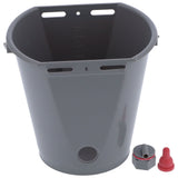 Feeder Bucket with Single Nipple Food Grade Plastic Milk Feeding Equipment for Farm LivestockFor Lamb