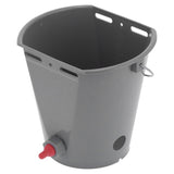 8L Feeder Bucket with 2 Nipple Milk Feeding Barrel Livestock Farm Accessory GrayFor Lamb In Australia - Darrahopens