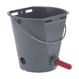 8L Plastic Feeder Bucket with Nipples Check Valves Feeding Equipment for Livestock UseFor Calf In Australia - Darrahopens