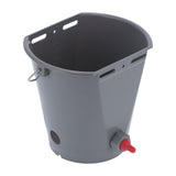 Milk Feed Bucket with 4 Nipples Check Valves Livestock Plastic Feeding Equipment 8LFor Lamb